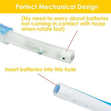 LED Light Up Hoop for Kids and Adults - Fun Fitness Fun