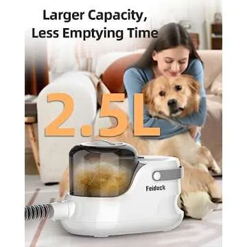 Grooming Kit with Vacuum Suction for Pets - Feiduck