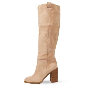 Erocalli Suede Knee-High Boots for Stylish Comfort