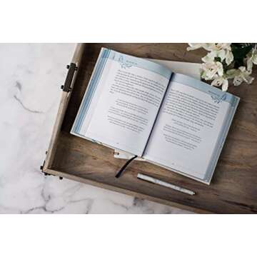 Jesus Calling, Large Text Cloth Botanical, with Full Scriptures: Enjoying Peace in His Presence (A 365-Day Devotional)