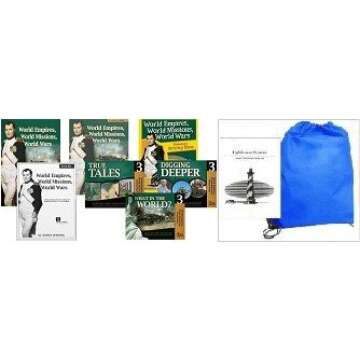 World Empires, World Missions, World Wars, Full Family Pack Diana Waring Homeschool Kit in a Bag