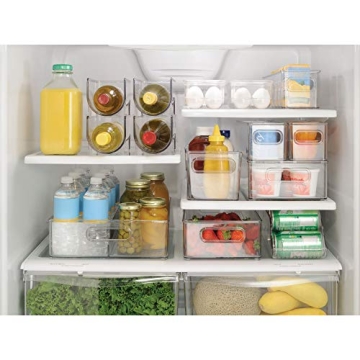 iDesign Kitchen Fridge Storage Organizer for Easy Access