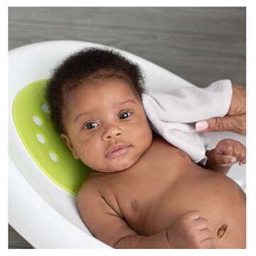 Neat Solutions Solid Knit Terry Washcloth Set, White, 12-Count