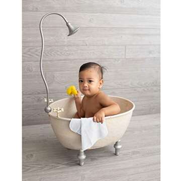 Neat Solutions Solid Knit Terry Washcloth Set, White, 12-Count