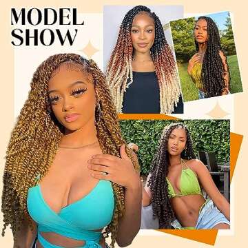 Karida Passion Twist Hair 24 Inch for Black Women