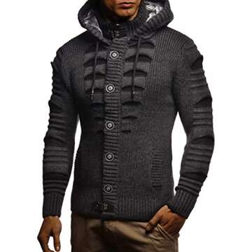 Chic Leif Nelson Men's Knit Pullover | Perfect for All Occasions