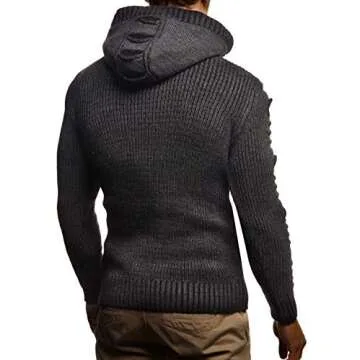 Chic Leif Nelson Men's Knit Pullover | Perfect for All Occasions