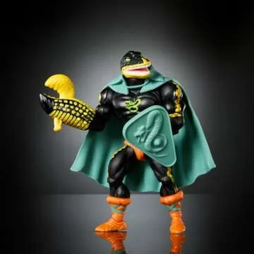 Masters of the Universe Motu Origins Cartoon Collection Lord Gr'asp, Snake Man Action Figure with Claw, Shield and Staff, Toy Gift for Boys and Girls +6 Years, HYD30
