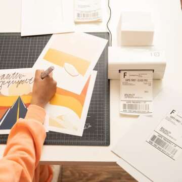 Buy ANWALE 4x6 Thermal Labels for Direct Thermal Printing