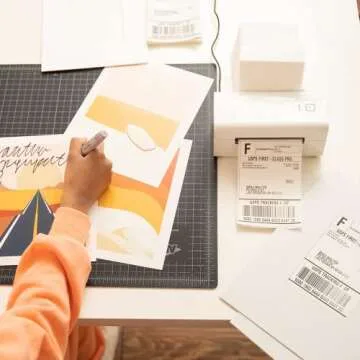 Buy ANWALE 4x6 Thermal Labels for Direct Thermal Printing