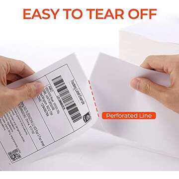 Buy ANWALE 4x6 Thermal Labels for Direct Thermal Printing