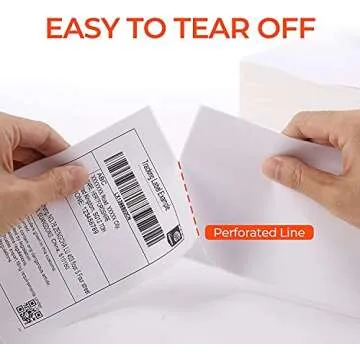 Buy ANWALE 4x6 Thermal Labels for Direct Thermal Printing