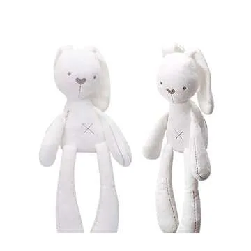 Mamami Soft Snuggle Bunny Plush Childs First Bubby Doll Cotton and Natural Color