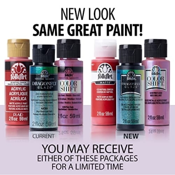 FolkArt Pastel Rainbow Kit 16pc Acrylic Paint Set