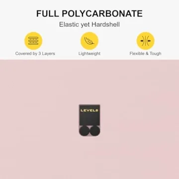 LEVEL8 Carry-On Luggage Stylish and TSA Approved 20 Inch