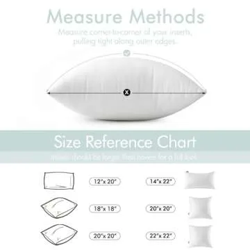 MIULEE 12x24 Throw Pillow Inserts - Soft and Durable Style Enhancer