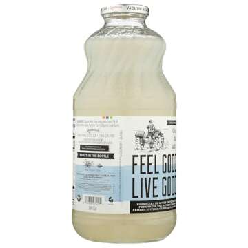 Lakewood, Organic Aloe Vera Gel Juice, 32 Oz