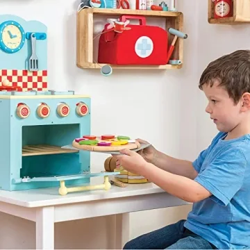 Le Toy Van Honeybake Oven & Hob Play Set for Kids 3+