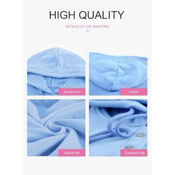 Shop Dokotoo Vintage Drawstring Hoodie for Women