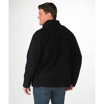 UGA Bulldogs Men's Fleece Pullover - Warm & Stylish