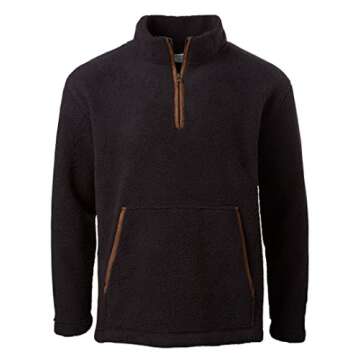 UGA Bulldogs Men's Fleece Pullover - Warm & Stylish