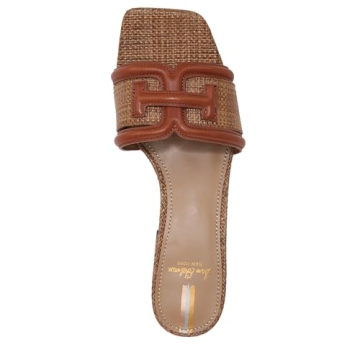 Sam Edelman Women's Waylon Heeled Sandal Rich Cognac/Cuoio 7 Medium