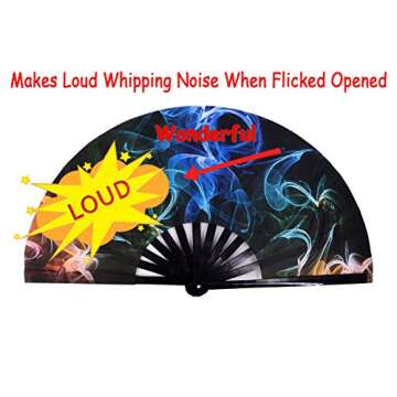 Stylish Amajiji Folding Fan for Festivals and Events