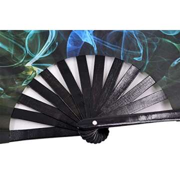 Stylish Amajiji Folding Fan for Festivals and Events