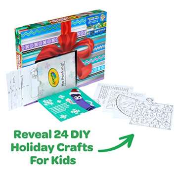Crayola Kids Advent Calendar - 24 Creative Crafts