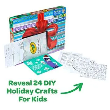 Crayola Kids Advent Calendar - 24 Creative Crafts