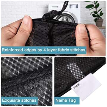 Polecasa Large Mesh Laundry Bag - Heavy Duty & Versatile