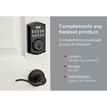 Kwikset SmartCode 913 Keyless Entry Electronic Lock