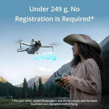 DJI Mini 4 Pro Folding Drone with RC 2 Remote (With Screen) Fly More Combo