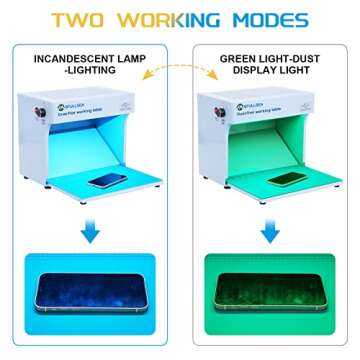 MSFULLSEA Laminar Flow Hood | H-E-P-A Filtered Workstation for Mycology and Repairs