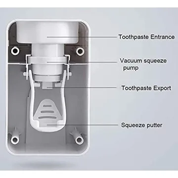 Automatic Toothpaste Squeezer Set for Family Use