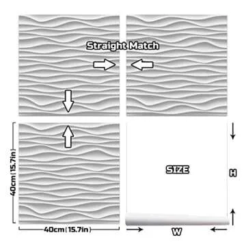 3D Wallpaper Peel and Stick for Home Decor