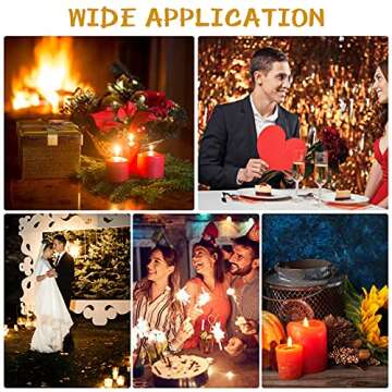 8 Pieces Wedding Candle Holder Candle Plate Metal Pillar Candle Holder 4.5 Inch Candle Holders for Pillar Candles Wedding Dinner Party Decoration (Gold,8 Pieces)