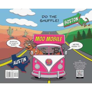 The Cows Go Moo Shuffle! Childrens Books Ages 3-8 - Singing and Dancing Picture Kids Books with Free...