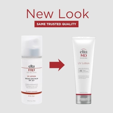 EltaMD UV Lotion SPF 30+ Zinc Oxide Hyaluronic Acid Sunscreen