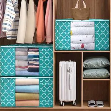 WISELIFE Storage Bags 100L for Organized Comfort