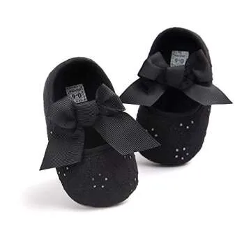 Charming Baby Girls Bowknot Soft Sole Shoes for Infants