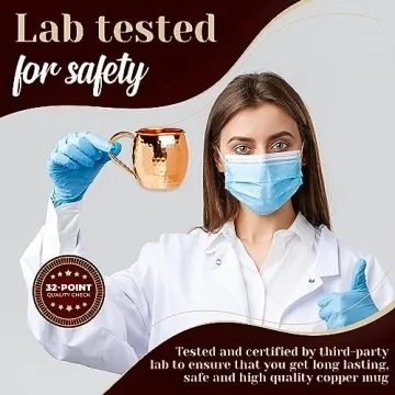 Pure Copper Moscow Mule Mugs Set of 4 for Gifting