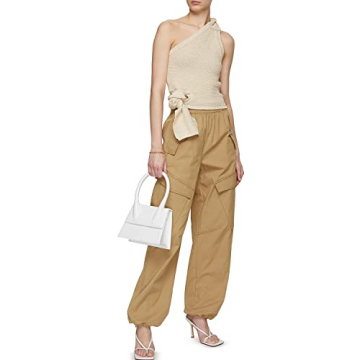 Trendy Floral Mesh Backless Halter Crop Top for Women