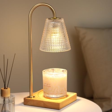 Hong-in Candle Warmer Lamp with Timer-Dimmable Candle Warmer,Birthday Gifts for Women,Valentines Day...