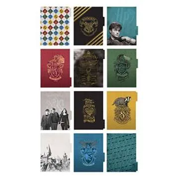 Harry Potter 12 Month Undated Planner with Stickers