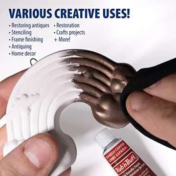 AMACO Rub n Buff Spanish Copper - Versatile Gilding Wax