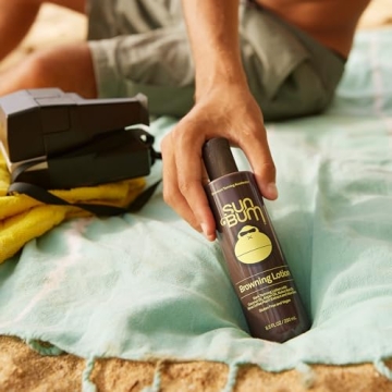 Sun Bum Browning Lotion with Aloe Vera for Deep Tanning