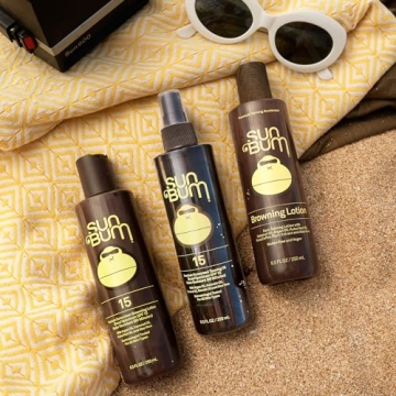 Sun Bum Browning Lotion with Aloe Vera for Deep Tanning
