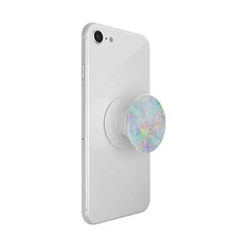 PopSockets PopTop (Top only. Base Sold Separately) Swappable Top for PopSockets Phone Grip Base, Marble PopTop - Opal