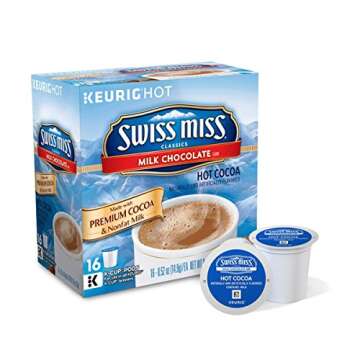 Delight in Swiss Miss Hot Cocoa Hot Milk Chocolate K Cups 16 ct